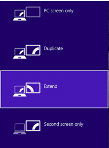 گسترده کردن صفحه نمایش